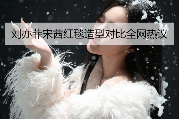 刘亦菲宋茜红毯造型对比全网热议